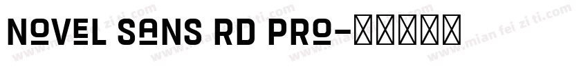 Novel Sans Rd Pro字体转换